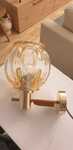 Accesoriu decor aplica vintage colectie alama Limburg Germania 1960
