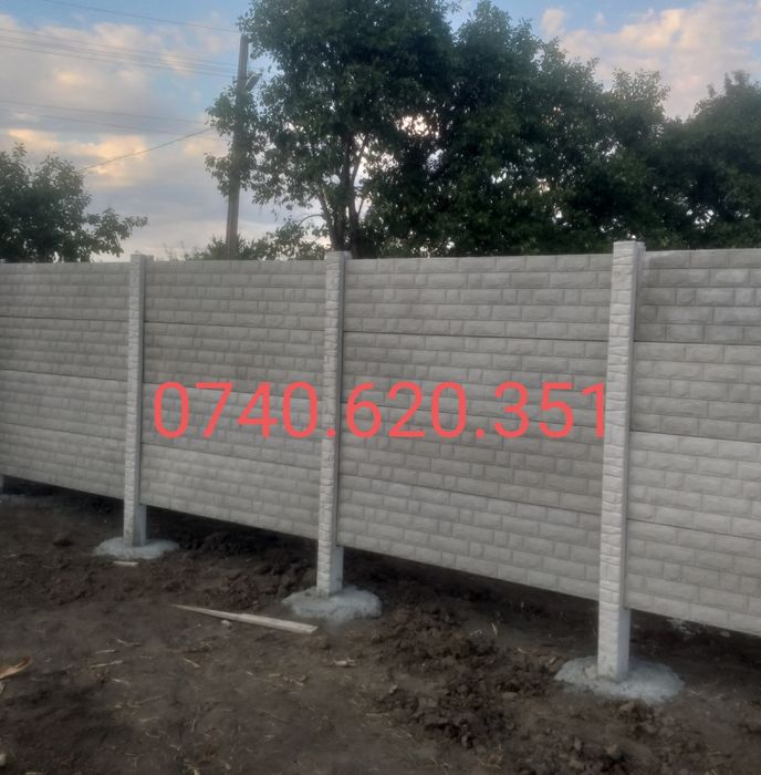 Garduri din beton