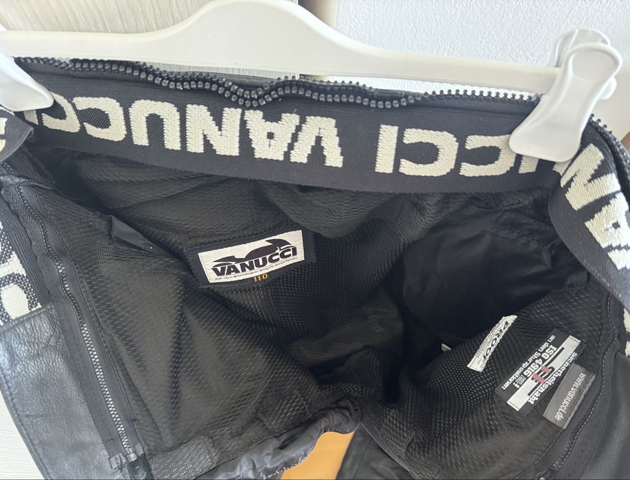 Pantaloni moto vanucci piele naturala touring motocicleta cu protectii