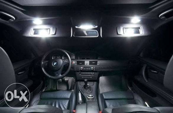 Комплект LED Интериорно/Вътрешно Осветление за BMW E90 / E91 / E92
