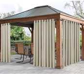 Draperii perdele protectie soare: terasa, foisor, balcon, exterior