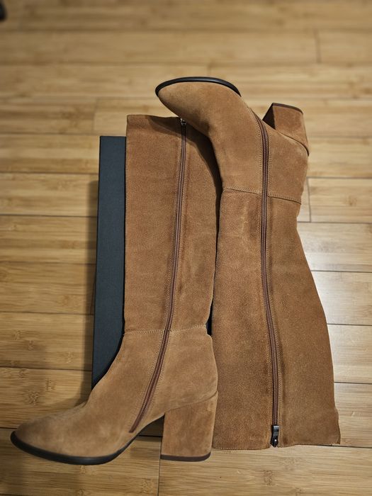 Cizme damă piele intoarsă