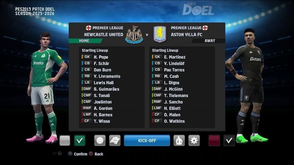 Pes 13 Sumer 2026 sostaf