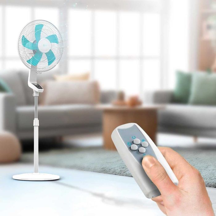 Вентилатор Cecotec, дистанционно EnergySilence 620, сензорен екран LED