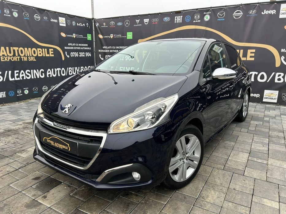 Peugeot 208 An 2017 1.4 Benzina Acte La Zi Livrare Gratuita