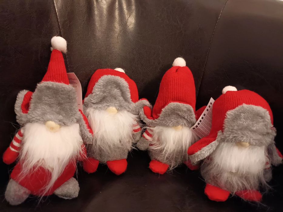 Set 4 gnomi Crăciun