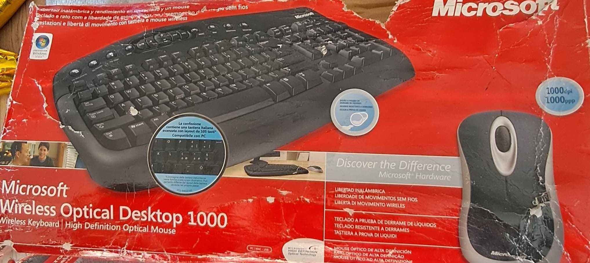 Vand tastatura si mouse noi