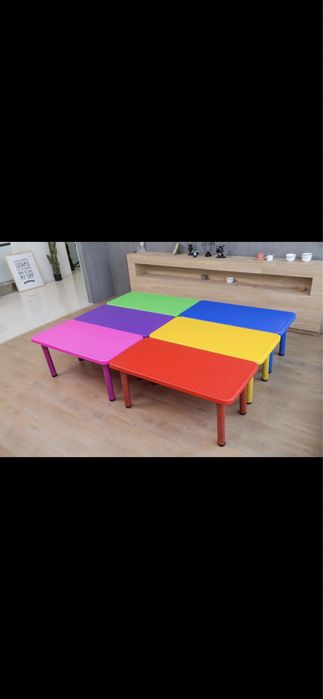 Детские столы и стулья