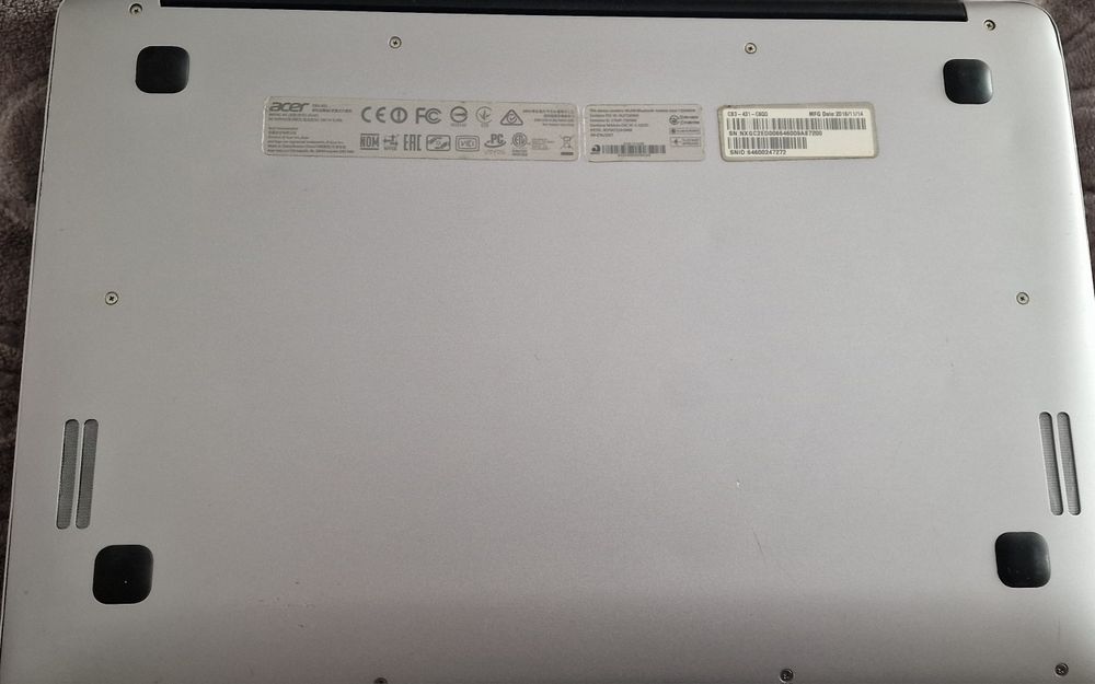 Vind laptop Acer crom