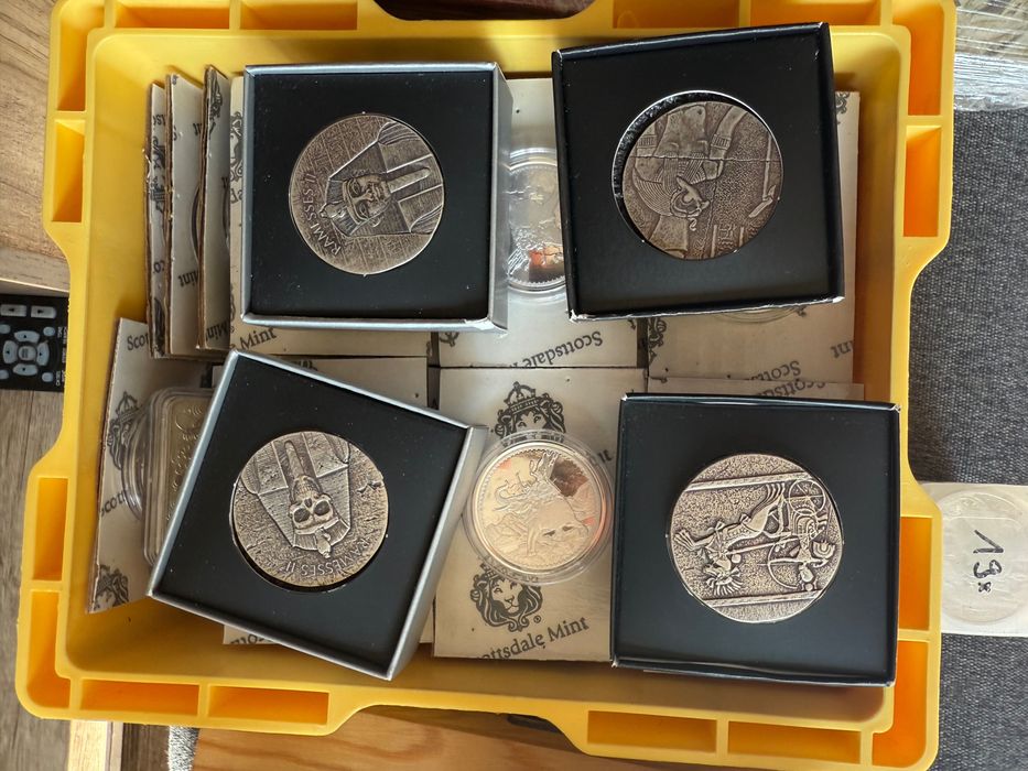 Инвестиционно сребро. Различни колекции лимитирани - Лунар, и други