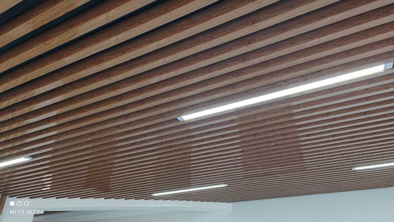 Реечный Reychniy реечные панели реечные потолки потолок Боффл рейка