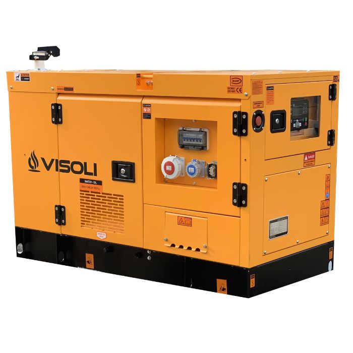 Generator Electric Diesel Visoli™ 27 kVA cu carcasa Insonorizata
