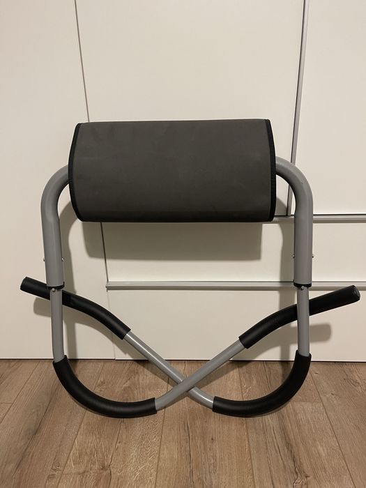 Aparat pentru abdomen Ab Roller, Gorilla Sports, Negru