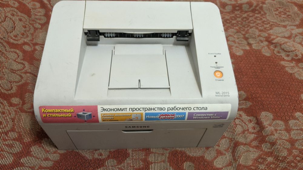 Принтер лазерный samsung ml-2015, не рабочий