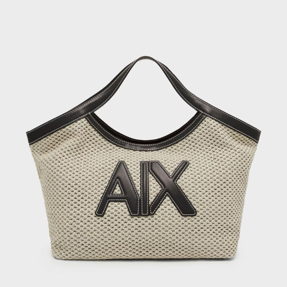 Дамска плетена чанта от плат Armani Exchange XW000410 AF12591 M1013
