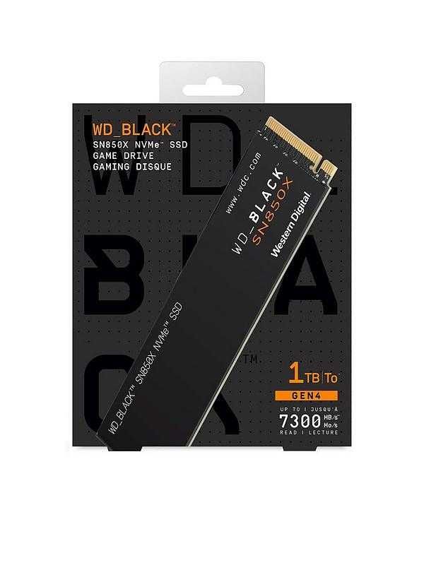 (НОВ) WD_BLACK SN850X 1TB Gen4 SSD NVME 1.4 (без Heatsink)