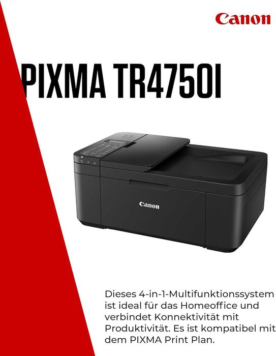 Canon PIXMA TR4750i Мастиленоструен, A4 4800 x 1200 DPI Wi-Fi