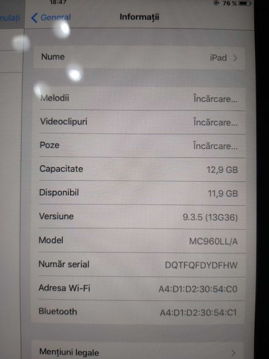 Ipad 2 Apple A1395(16GB )
