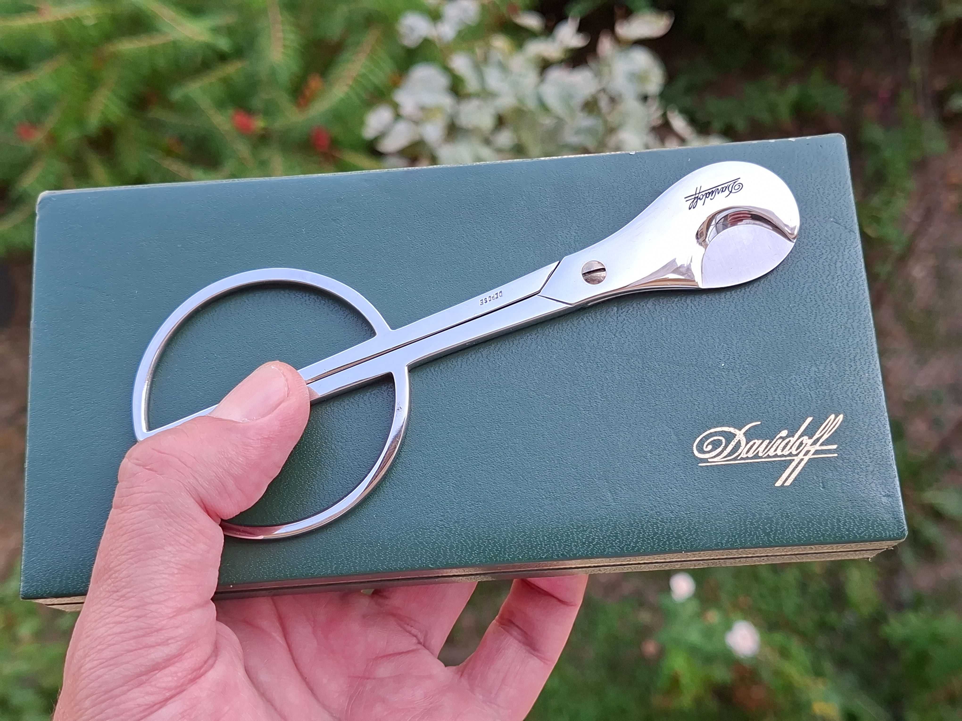 Cutter cutit foarfeca Pentru Trabucuri Davidoff