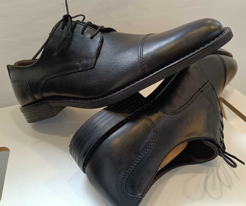 Pantofi derby 41 premium Riflessi Urbani piele naturala moale