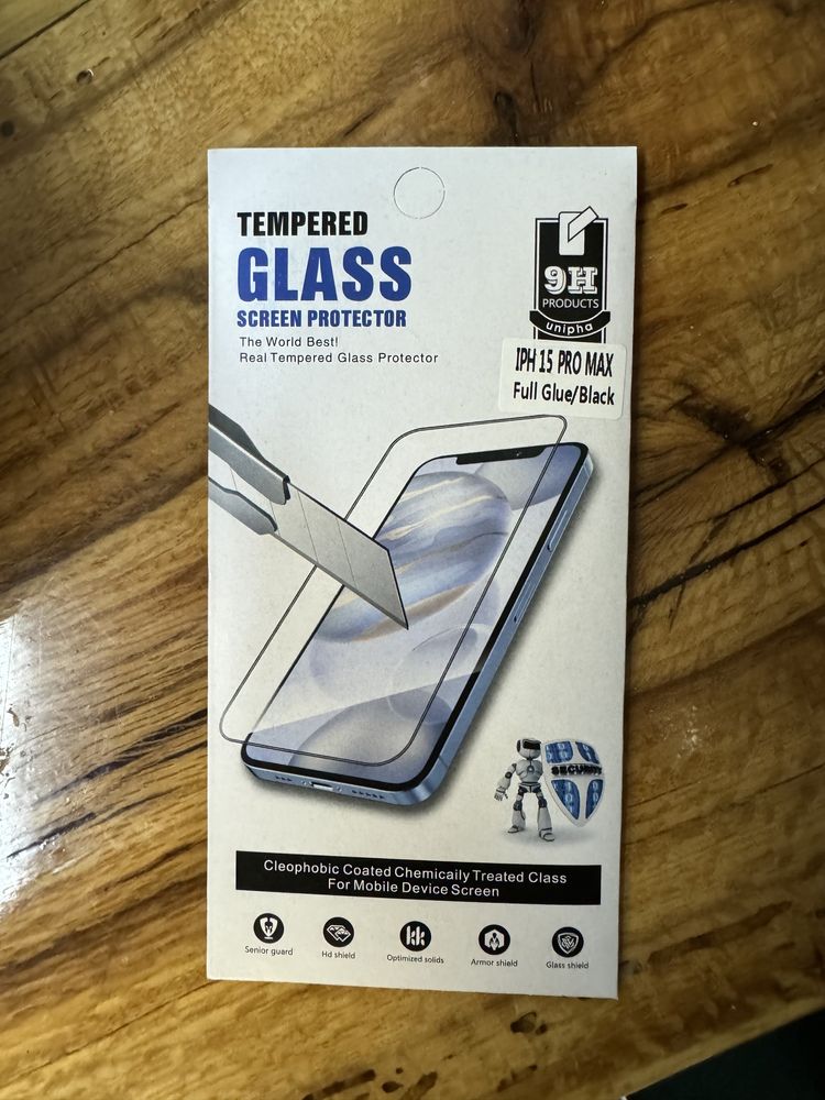 9D Стъклен Протектор за Apple iPhone 15 | 15 Pro | 15 Pro Max