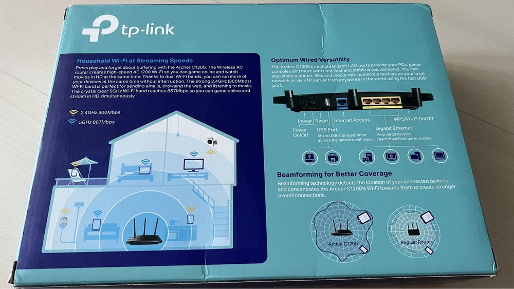 Router wireless tp-link Archer C1200 AC1200