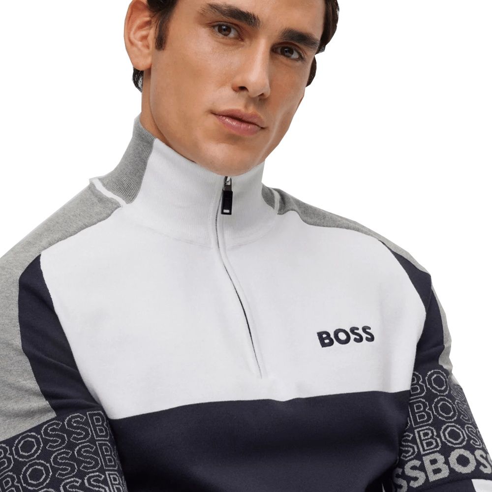 Мъжки суичър BOSS Water - Repellent Zolko Sweatshirt