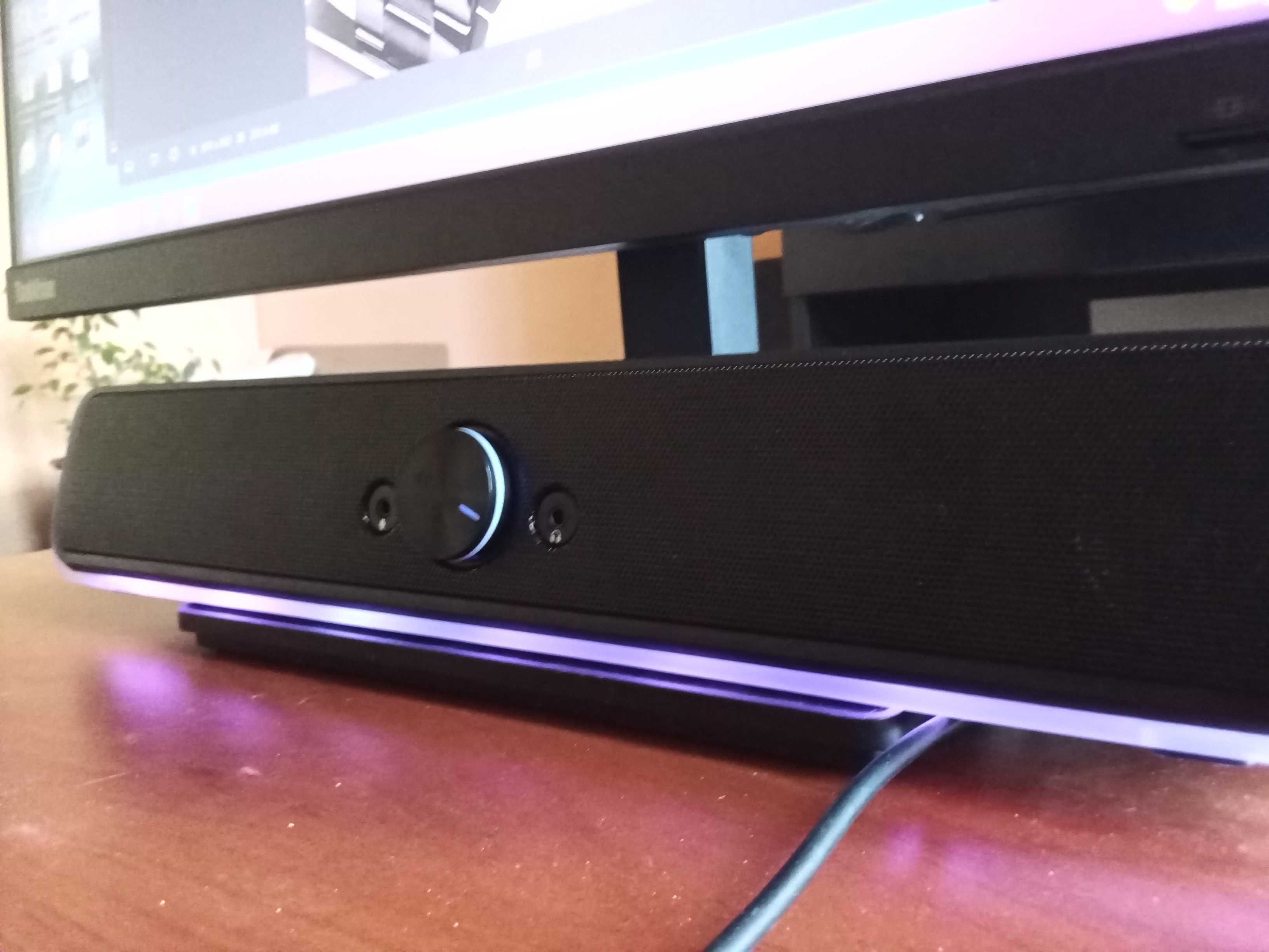 Саундбар LEERFEI-E1415-RGB, Plug&Play, 16 инча