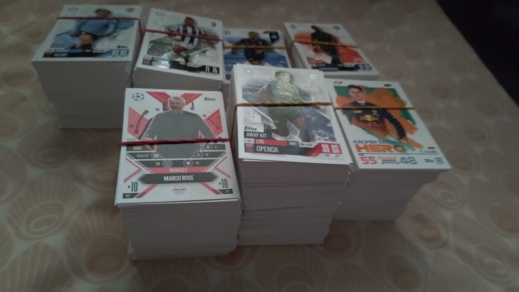 Super Colecție Topps match attax 2024-2025/Extra -Doar Carduri Normale
