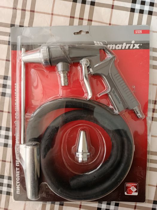 Пескоструйный пистолет в комплект