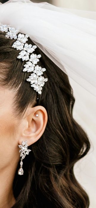 Cercei și accesoriu mireasa