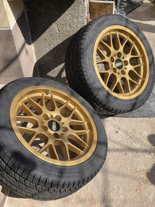 BBS RX203 17" 5x120 с зимни гуми