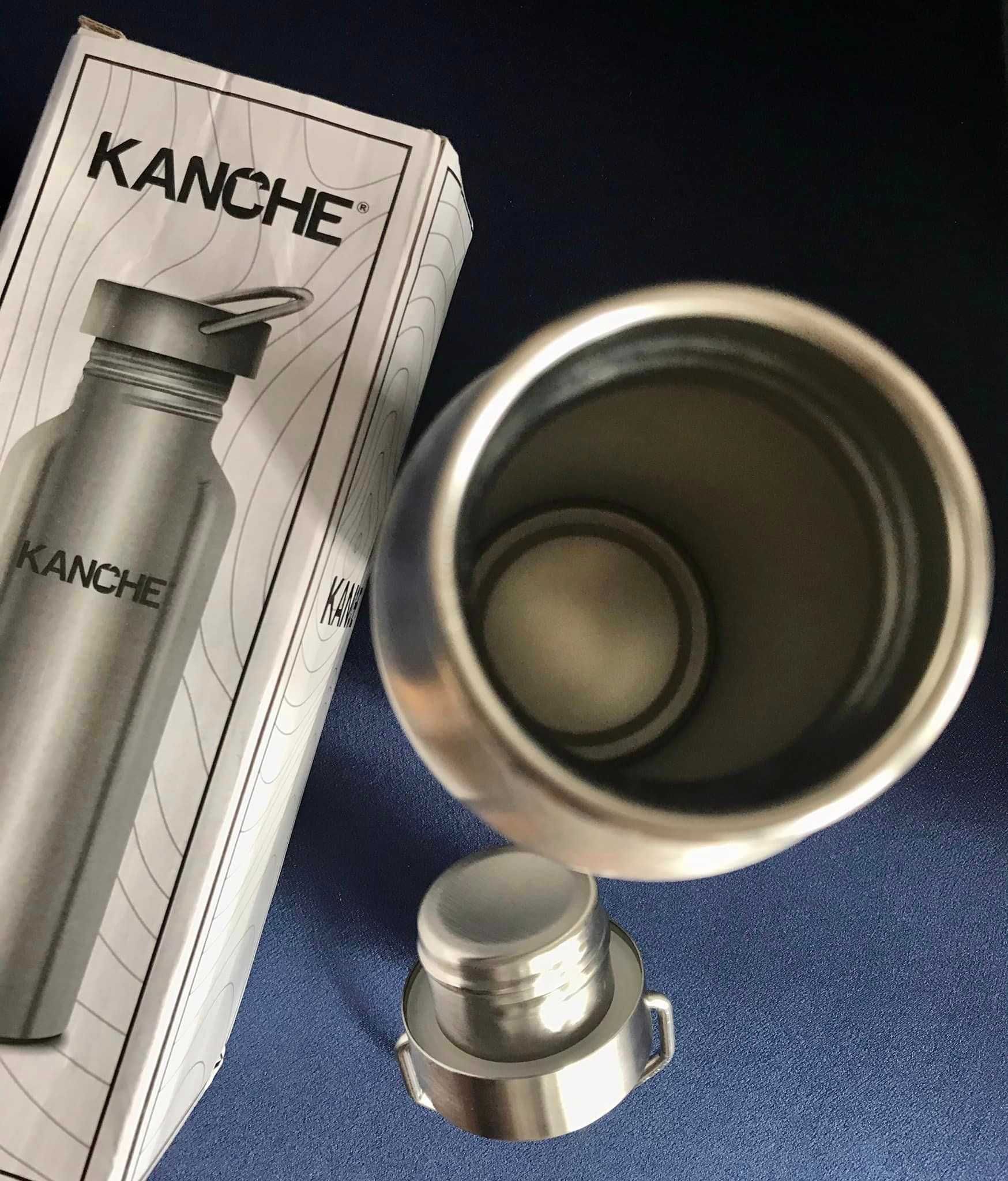 Стоманена бутилка Kanche - Класик, 0.600 л.
