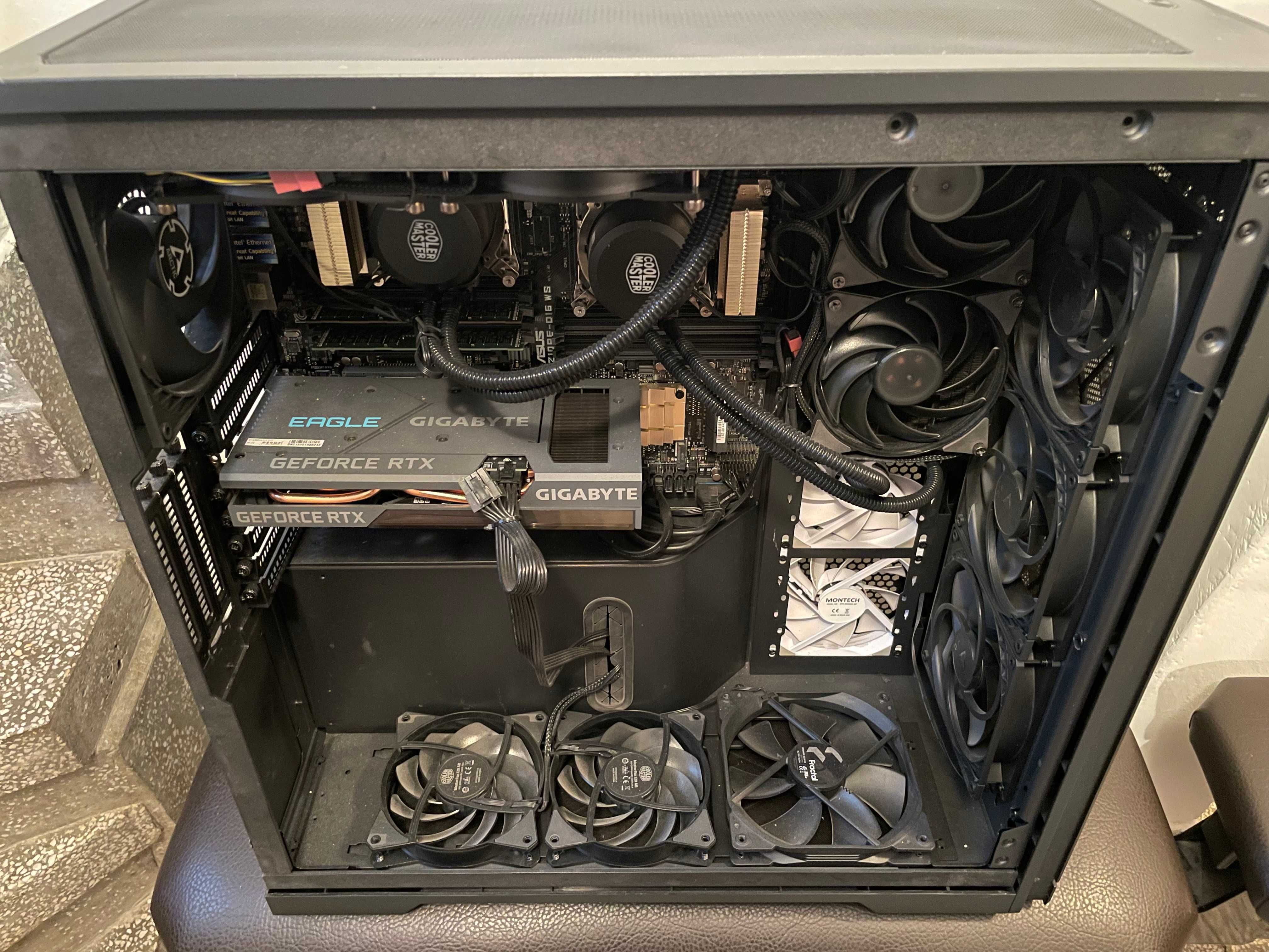 Dual XEON CPU workstation LGA 2011-3 ASUS Z10PE-D16 WS RTX 3060