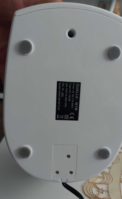 Aparat de curatare cu ultrasunete,pentru ustensile de manichiura,bijut