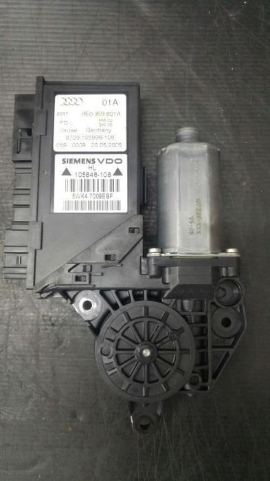 Motoras macara geam stanga spate audi a4 b7 8ec 0130821767 8e0959801a 9700105998108