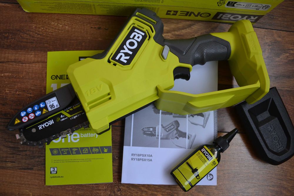 Нов, безчетков, верижен трион Ryobi 18V