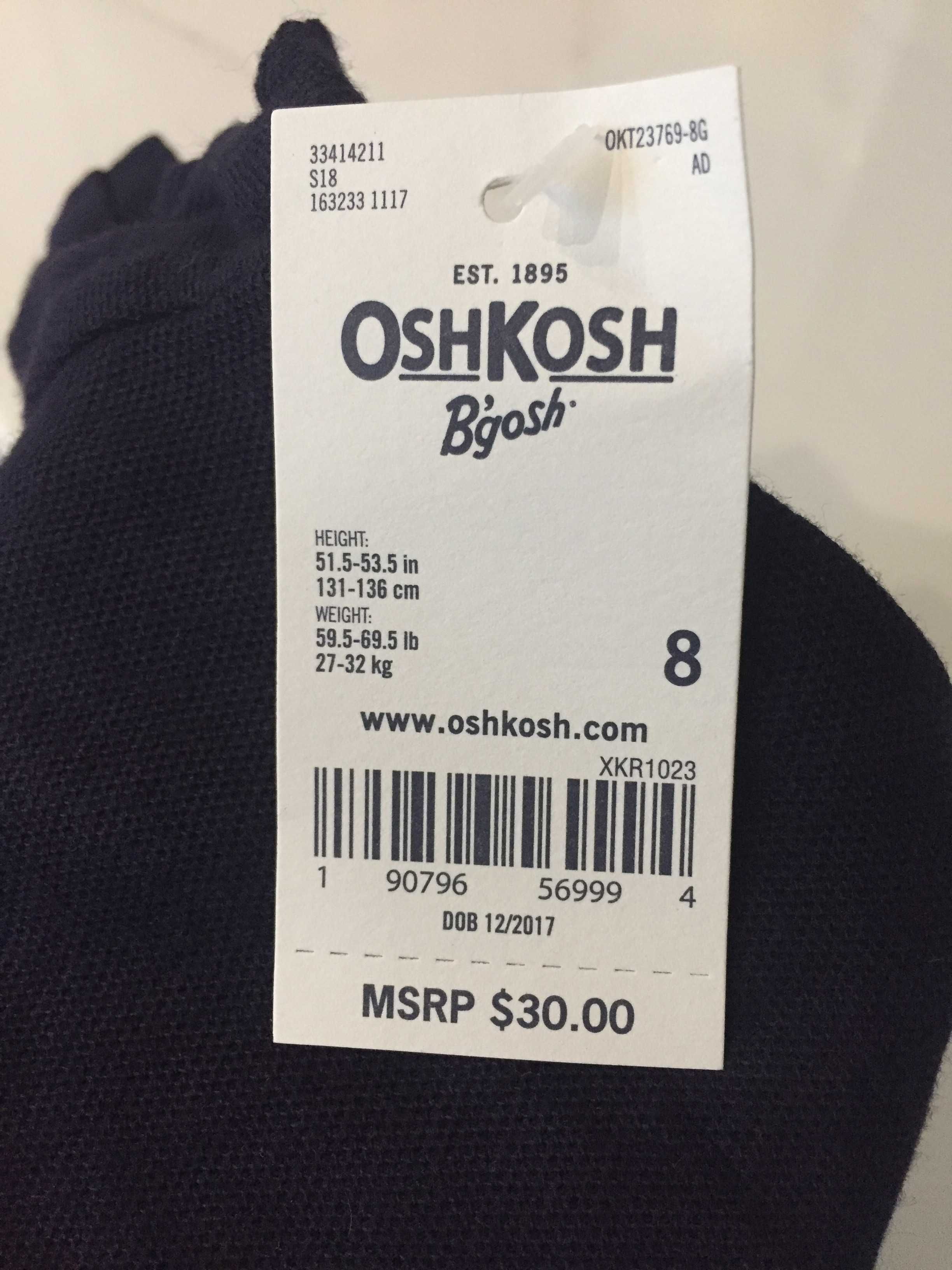 Продам школьное  платье  OshKosh (Поло)Темно-Синее