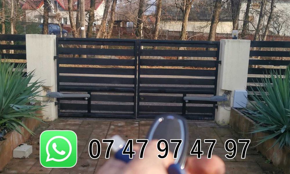 Automatizare poarta batanta culisanta sina motoare montaj Cluj