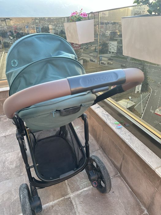 Количка Maxi Cosi essential green 3в1