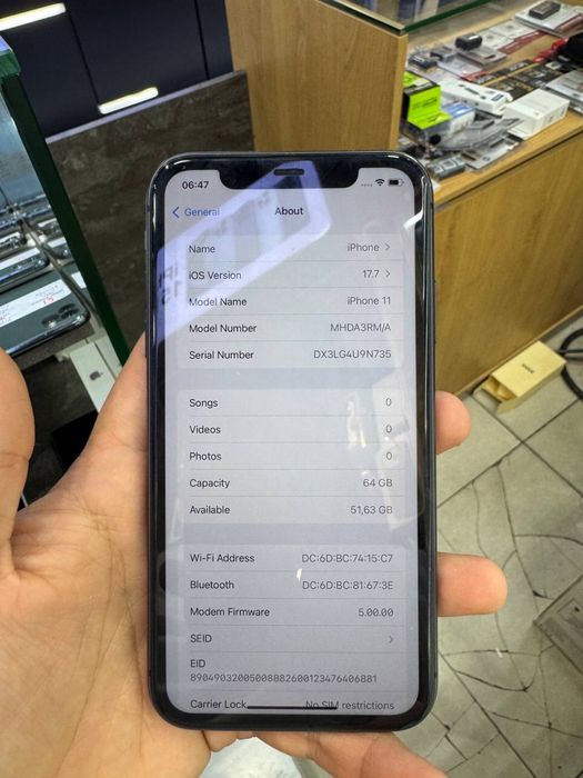 Iphone 11 xolati ideal