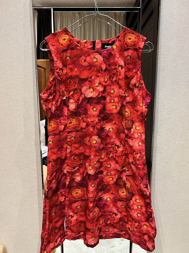 Rochie cu maci Desigual masura S