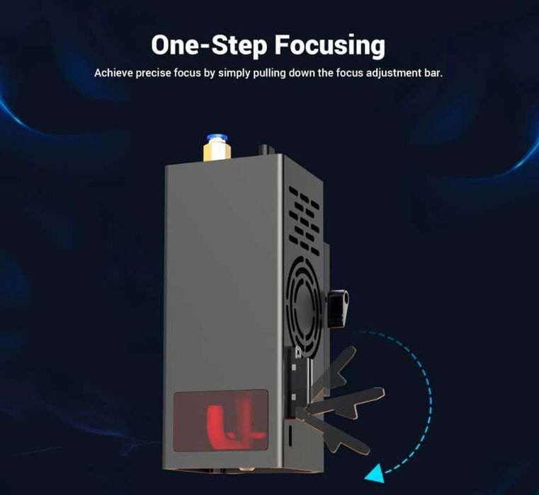 Laser CNC Mecpow X5 Pro, 22W Optic Real, 600x600mm, air assist- NOU