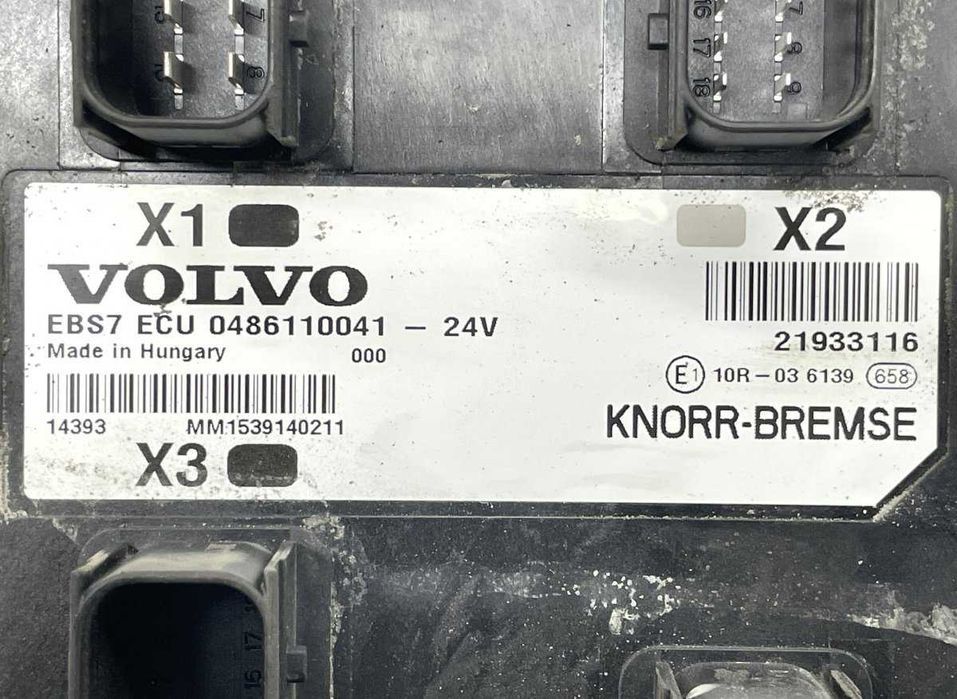 Calculator EBS 24V VOLVO FH12, FH16, NH12, FH / Dezmembrez VOLVO