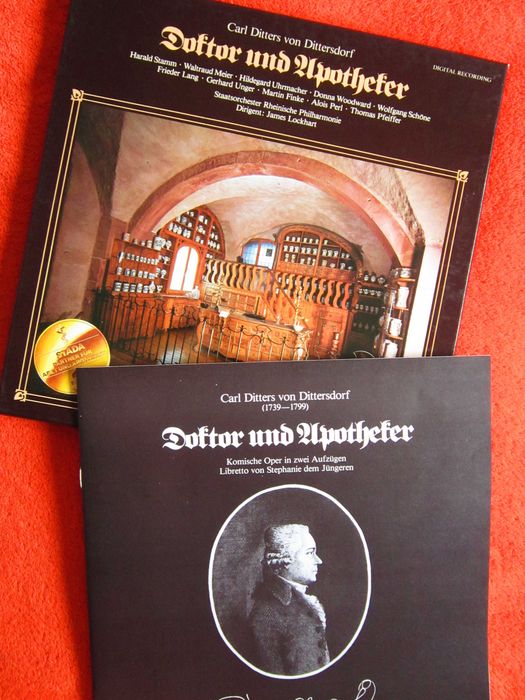 cadou deosebit rar Doctor si Farmacist  Mint Germania 1981