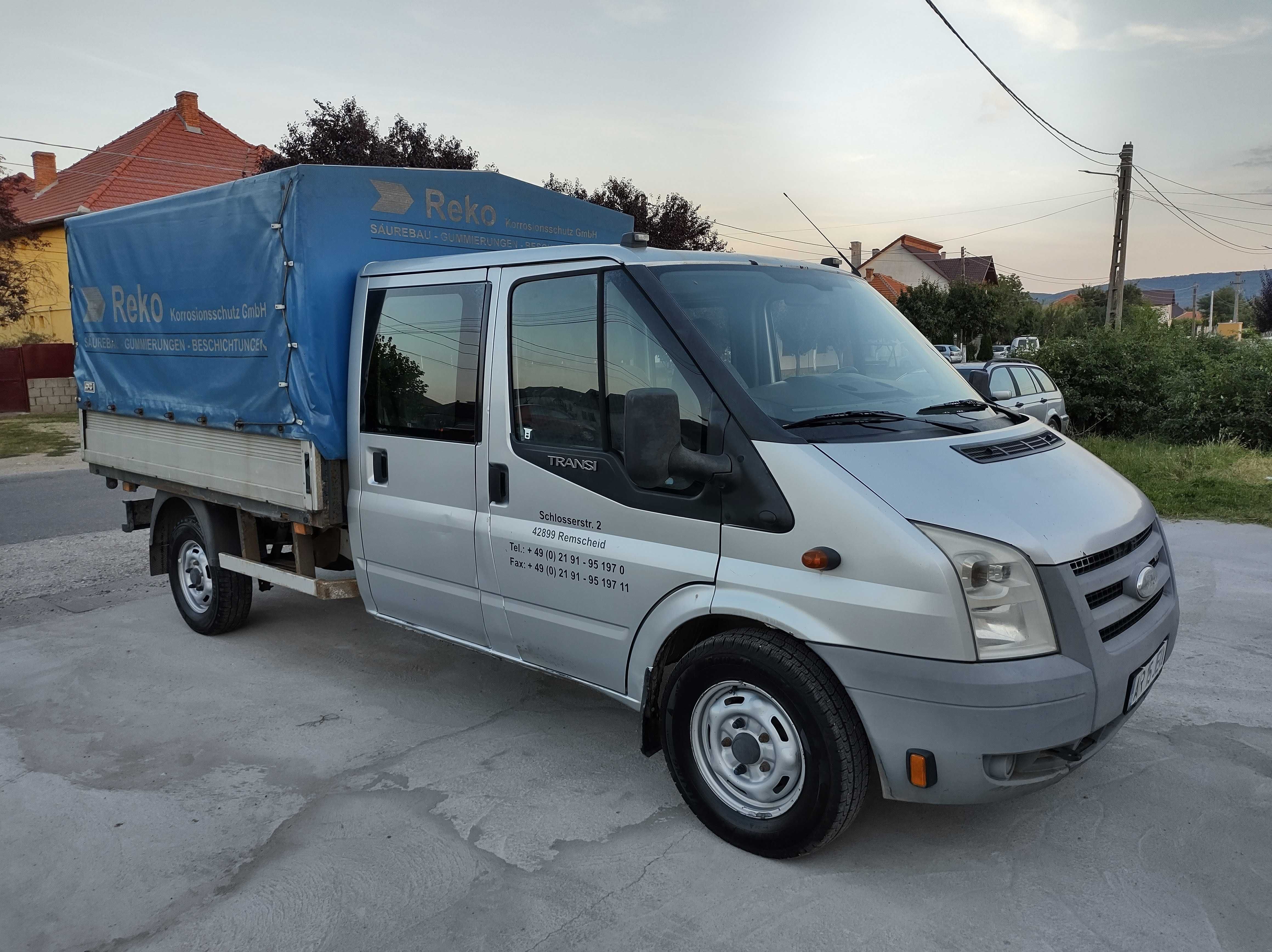 Vând Ford transit, motor 2,4, 140cp, an 2007