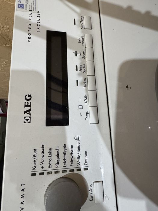 пералня с горно зареждане AEG lavamat