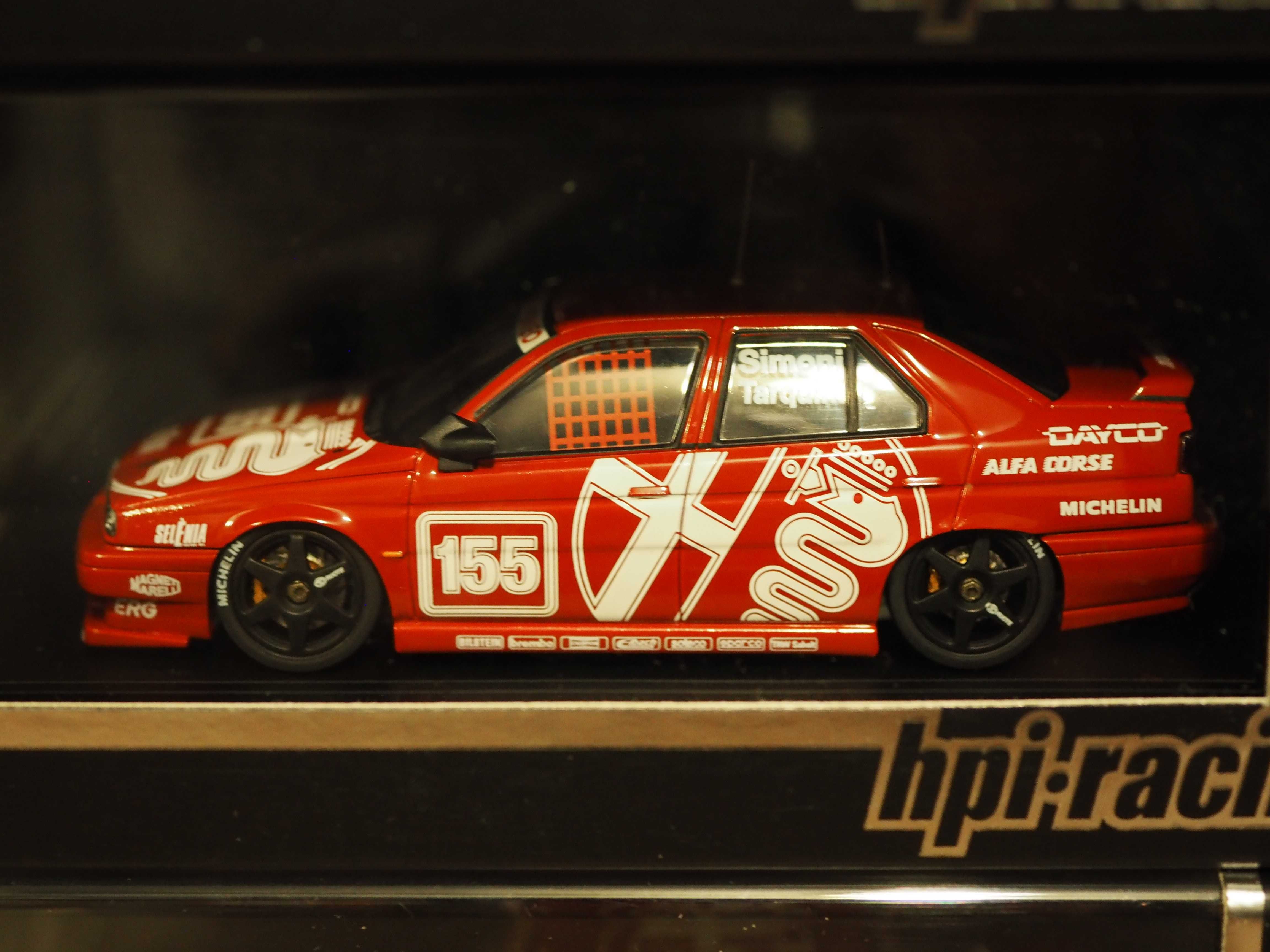 Lot machete Alfa Romeo 155 HPI Racing 1:43