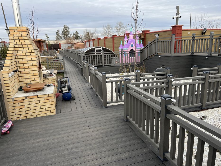 Террасная доска ДПК в Астане