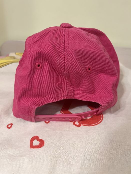 Слънчева шапка с козирка розова